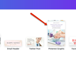 Canva Pinterest Template